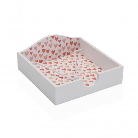 WOODEN NAPKIN HOLDER AMORE