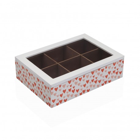 WOODEN TEA BOX AMORE