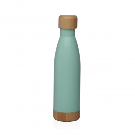 GREEN MATTE BOTTLE 500ML STAINLESS STEEL