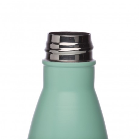 GREEN MATTE BOTTLE 500ML STAINLESS STEEL