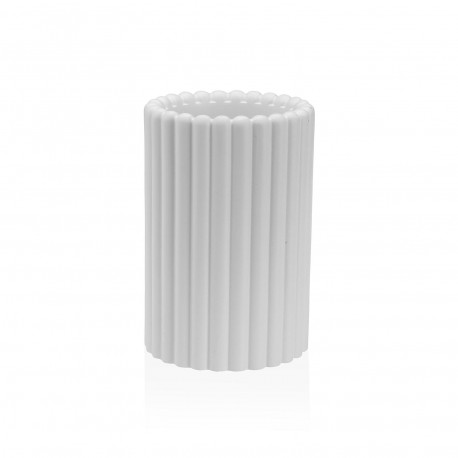 WHITE TOOTHBRUSH HOLDER
