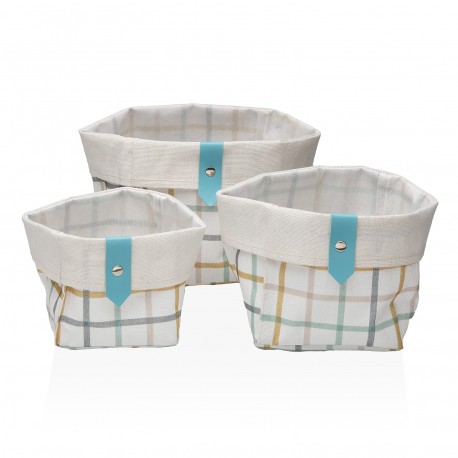 PETER SET OF 3 SQUARE BASKETS