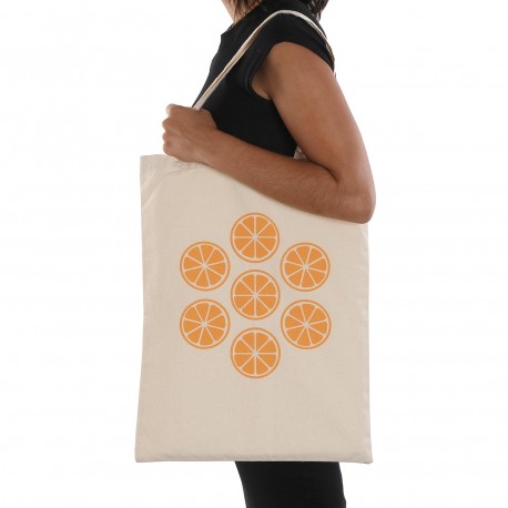 ORANGES SHOPPING BAG