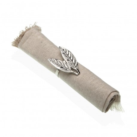 SILVER LEAVES NAPKIN HOLDER