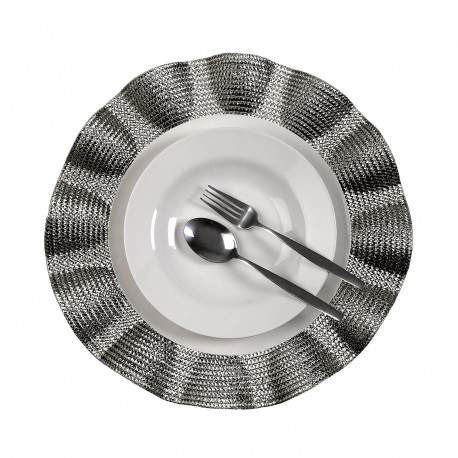 SILVER PLACEMAT