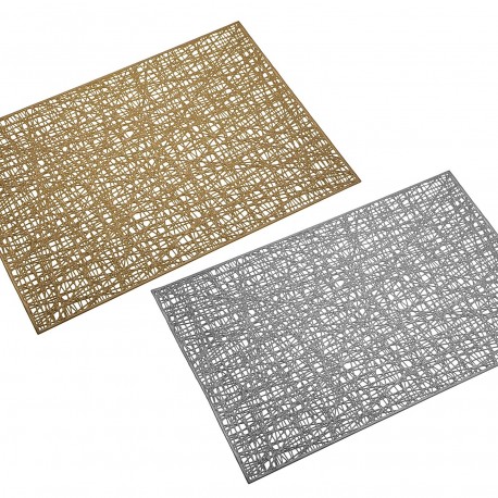 SILVER PLACEMAT