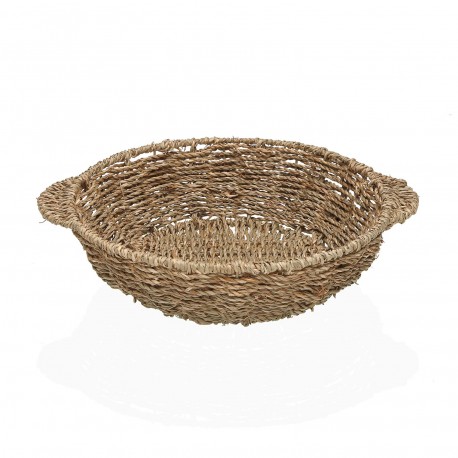 OVAL BASKET WITH HANDLES