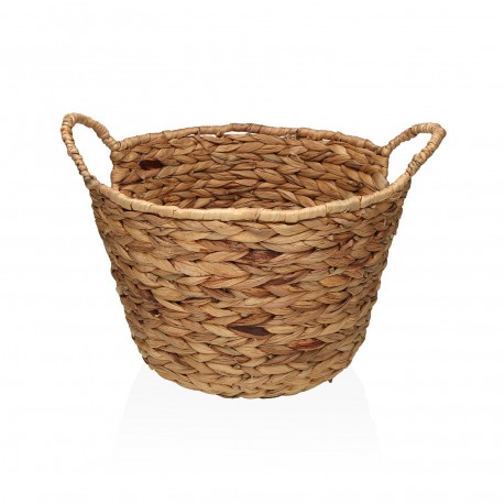 ROUND BASKET WITH HANDLES 34X29