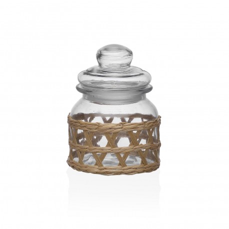 GLASS JAR WITH LID 650ML