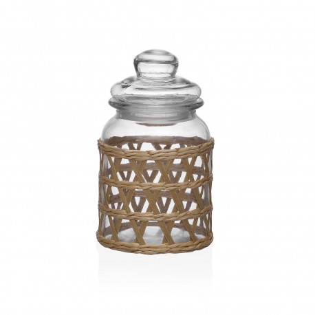 GLASS JAR WITH LID 900ML