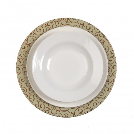 SERPENTINE CHARGER PLATE