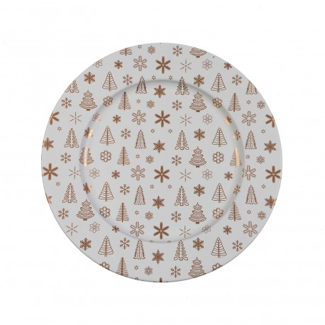 CHRISTMAS CHARGER PLATE
