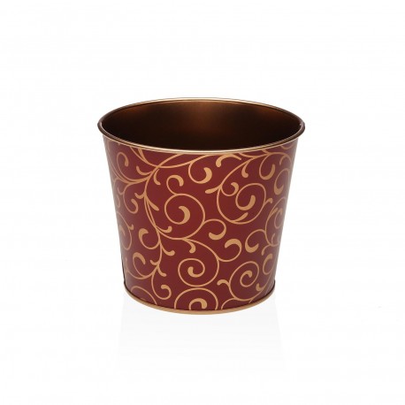 RED METALLIC POT SERPENTINE