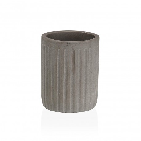 GREY TOOTHBRUSH HOLDER CONCRETE