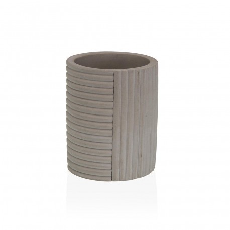 TOOTHBRUSH HOLDER GEO GREY CONCRETE