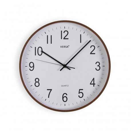 LIGHT WOOD WALL CLOCK 35CM