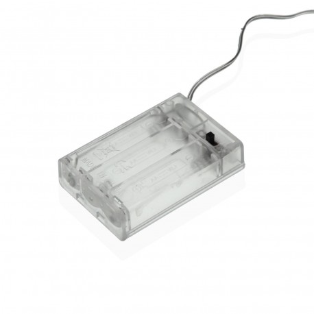 SILVER 3D LIGHT-UP STAR 50CM