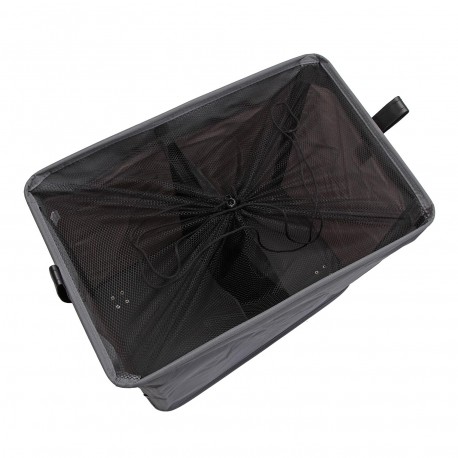 DARK GREY LAUNDRY BASKET 2 COMPARTMENTS