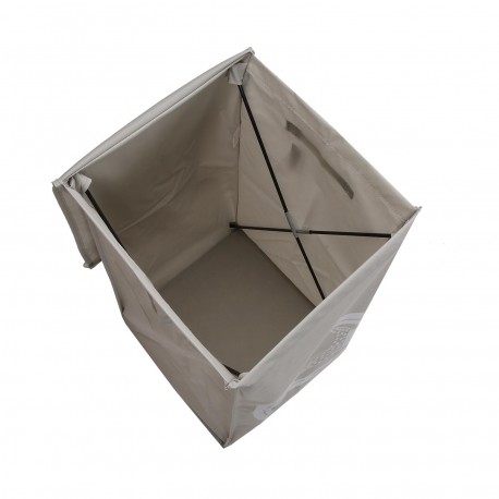 LIGHT GREY LAUNDRY BASKET WASHING MACHINE DESIGN
