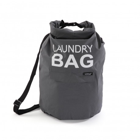 DARK GREY LAUNDRY BAG