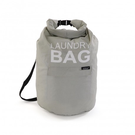 GREY LAUNDRY BAG