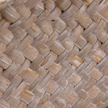 SET OF 2 ROUND BASKETS WITH HANDLES