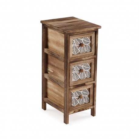 3-DRAWER CABINET LEAF 26X32X63