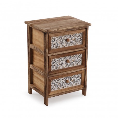 3-DRAWER CABINET LEAF 40X29X58