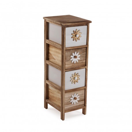 4-DRAWER CABINET VERDOR 26X32X81