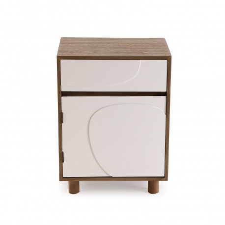 BEDSIDE TABLE 2 DRAWERS EAMES