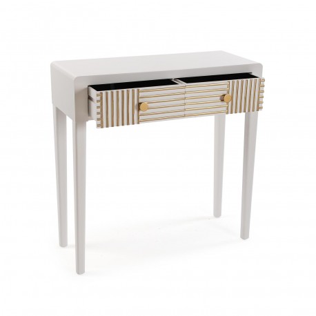 ECLIPSIA CONSOLE TABLE 2 DRAWERS