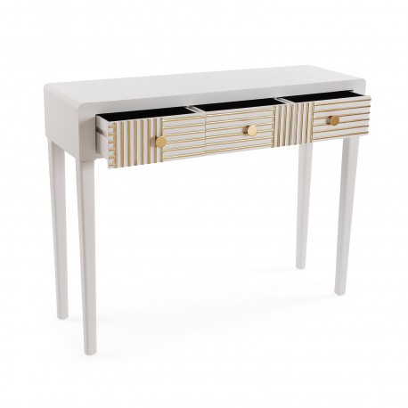 ECLIPSIA CONSOLE TABLE 3 DRAWERS