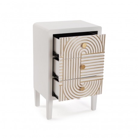 ECLIPSIA NIGHTSTAND 3 DRAWERS