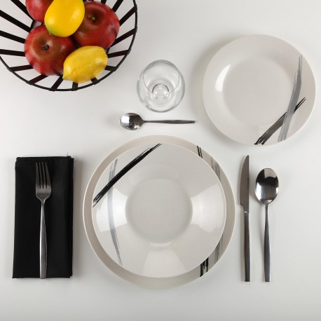 12 PIEZAS DINNER SET