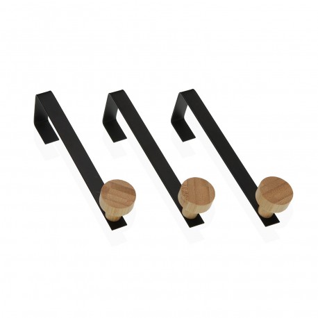 BLACK WALL HOOK 1 HOOK
