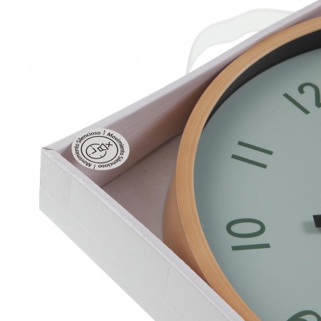 WALL CLOCK GREEN 30CM