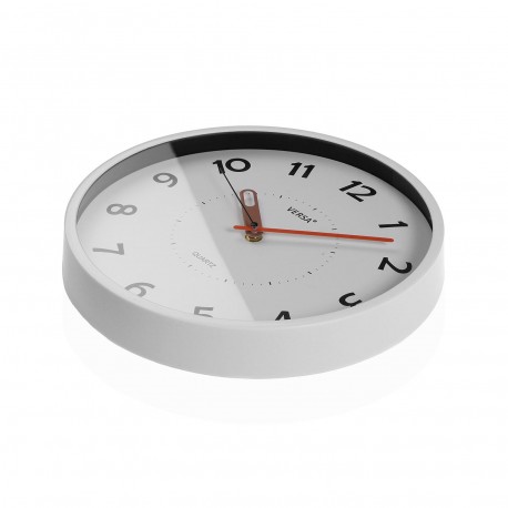 WALL CLOCK WHITE 30CM