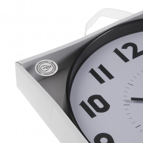 WALL CLOCK WHITE 30CM