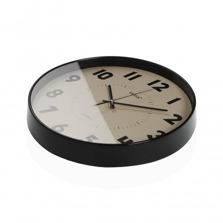 WALL CLOCK BEIGE 30CM