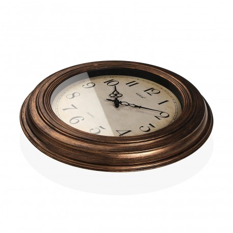 ANTIQUE GOLD WALL CLOCK 51CM