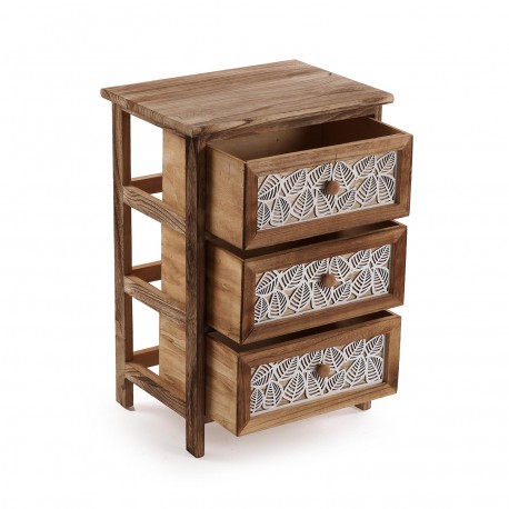 3-DRAWER CABINET LEAF 40X29X58