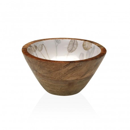 LEAVES ENAMEL BOWL