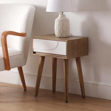 BEDSIDE TABLE 1 DRAWER EAMES