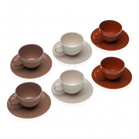ROMANE SET OF 6 CUPS AND SAUCERS