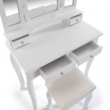 WHITE DRESSING TABLE