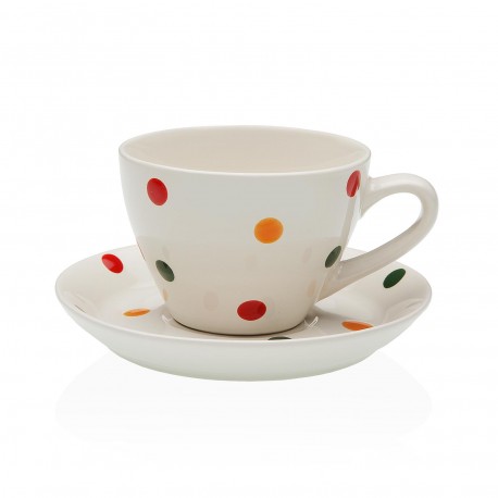 MELISSA SET OF 6 CUPS AND SAUCERS