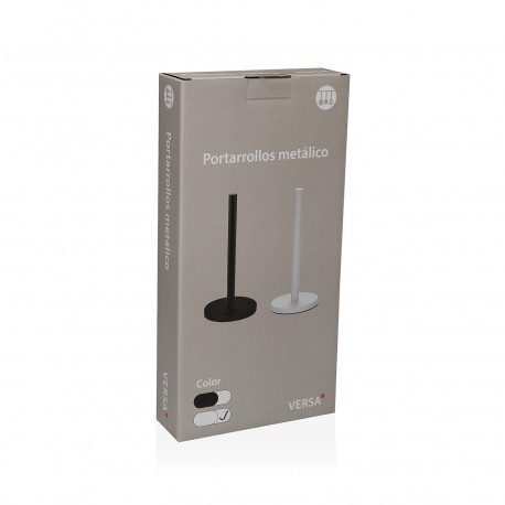 WHITE METAL PAPER TOWEL HOLDER