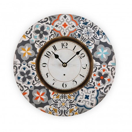 WOODEN CLOCK ALFAMA 29CM