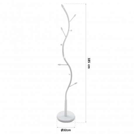 COAT RACK WHITE SWINDON