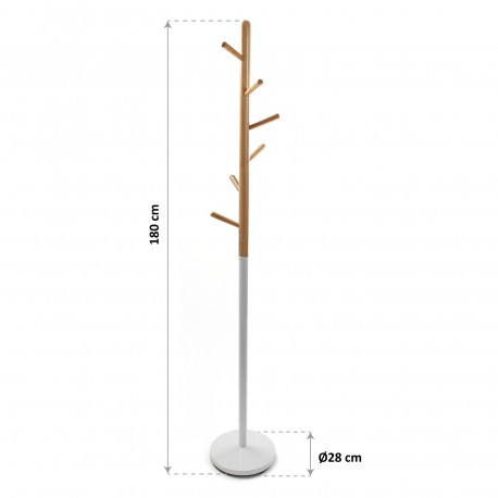 COAT RACK WHITE HOLSTEBRO